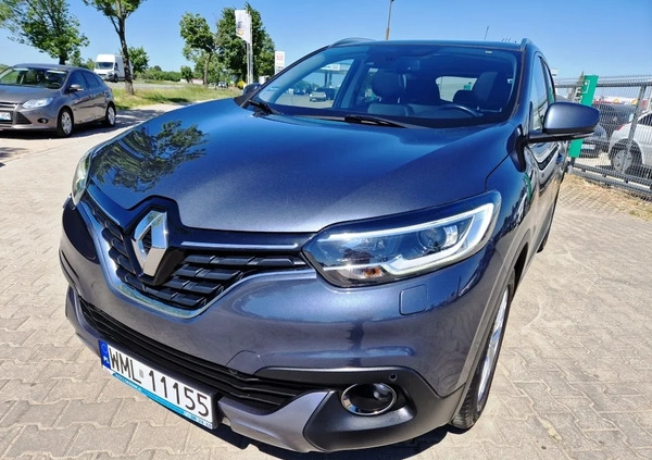 Renault Kadjar cena 57990 przebieg: 139000, rok produkcji 2017 z Lubań małe 781